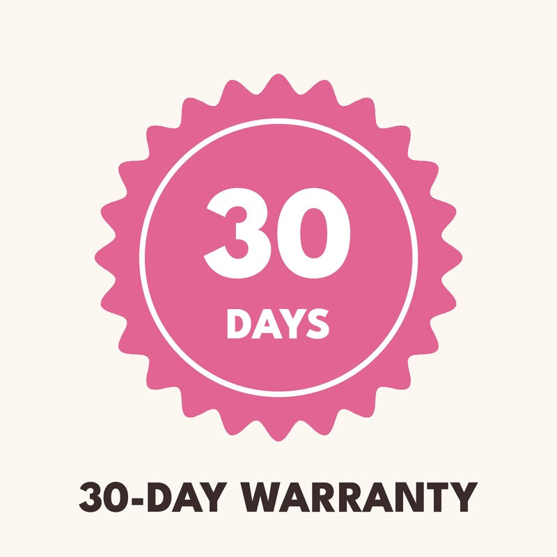 30-day warranty